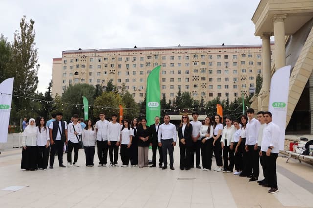 Sumqayıt şəhər Heydər Əliyev Parkında Azərbaycan Respublikasının Gənclər və İdman Nazirliyinin… — şəkil 6